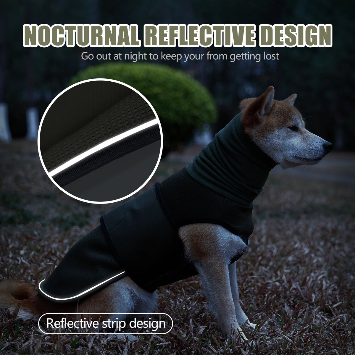 Calming Anxiety Vest for Dogs - Fireworks, Travel & Vet Visit Relief